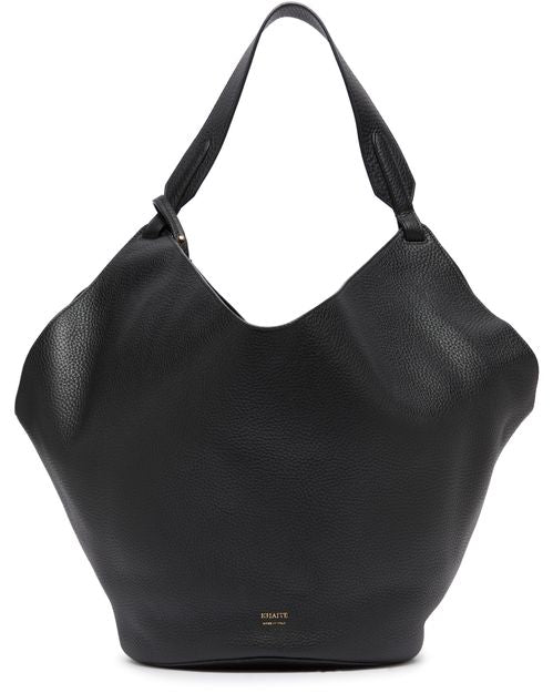 Khaite Lotus medium tote bag in Black — view 1