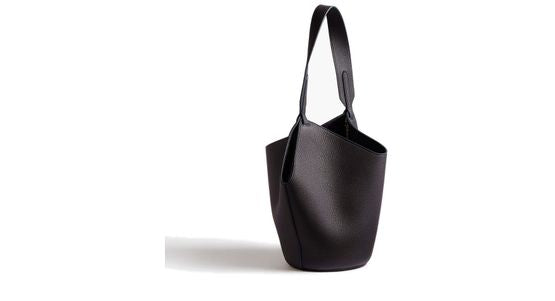 Khaite Lotus mini tote bag in Black — view 2