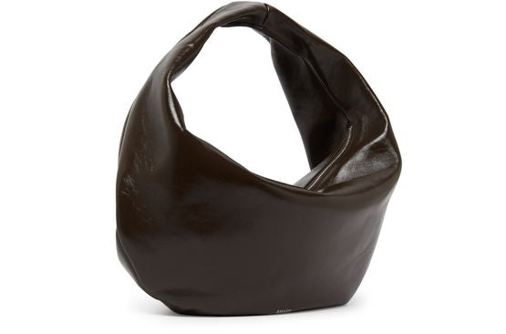 Khaite Olivia hobo medium bag in Chestnut — view 2
