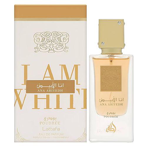 Lattafa Ana Abiyedh Poudrée Eau de Parfum 60ml bottle