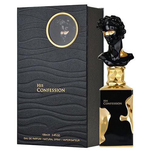 Lattafa His Confession Eau de Parfum 100ml bottle