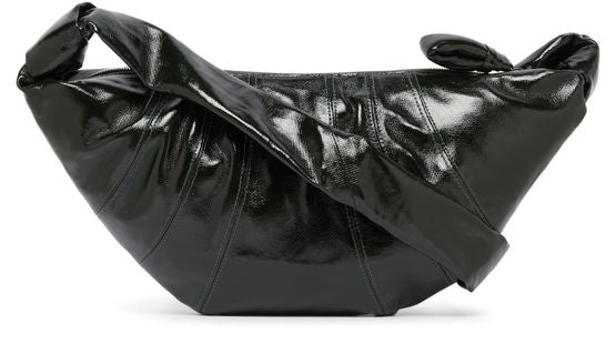 Lemaire Croissant medium bag in Forest — view 3