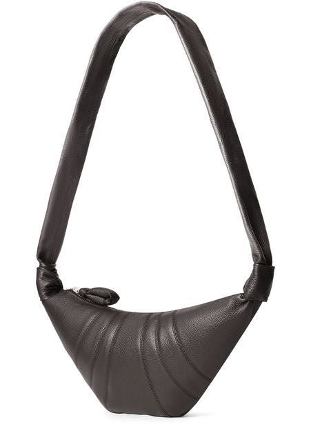 Lemaire Croissant small bag in Dark Chocolate — view 2