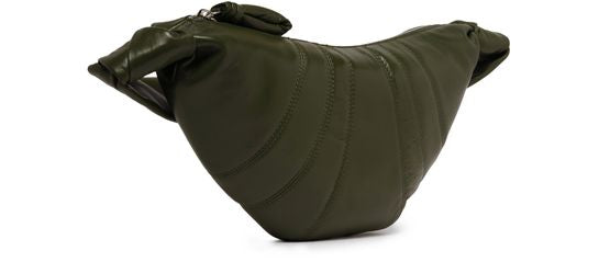 Lemaire Croissant small smooth leather bag in Papyrus — view 2