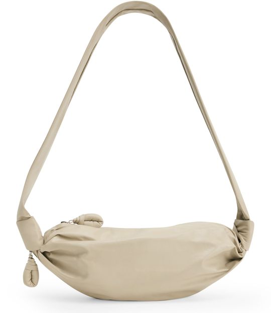 Lemaire Croissant Soft small bag in Light Mastic — view 1