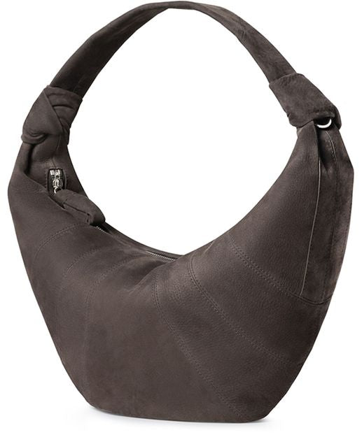 Lemaire Fortune Croissant bag in Ebony Brown — view 2