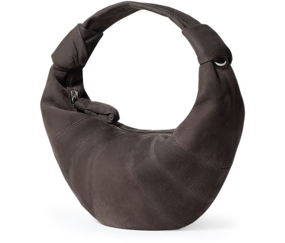 Lemaire Mini Fortune Croissant bag in Ebony Brown — view 2