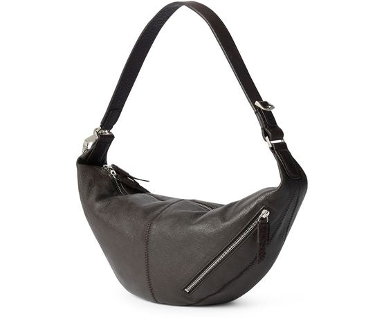 Lemaire Mini Quiver Clip bag in Dark Chocolate — view 2