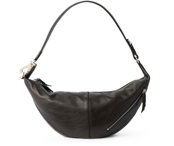 Lemaire Mini Quiver Clip bag in Dark Chocolate — view 3