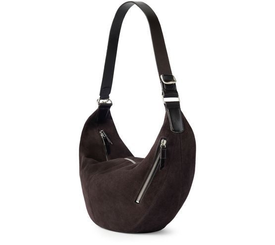 Lemaire Quiver Clip bag in Ebony Brown — view 2