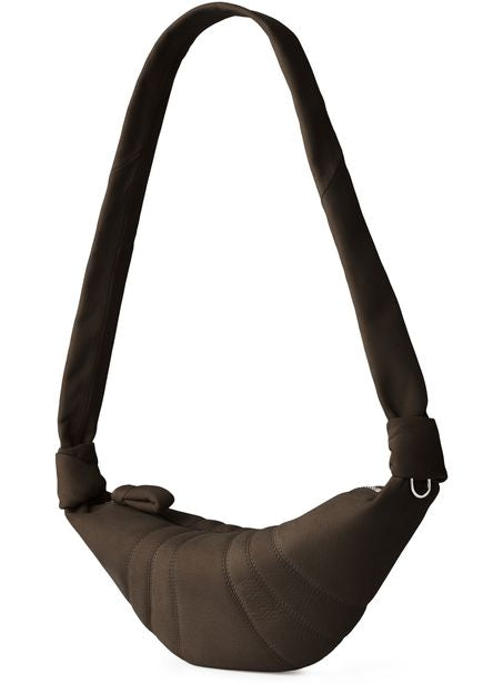 Lemaire Small Croissant bag in Ebony Brown — view 2