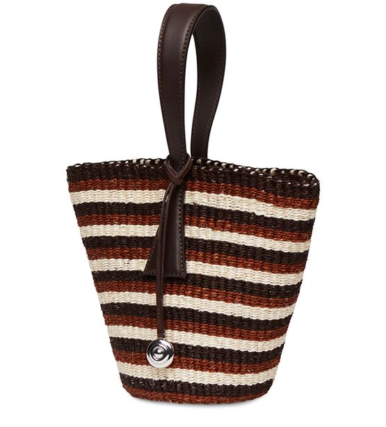 Liffner Single-handle basket bag in Sisal Multi — view 2