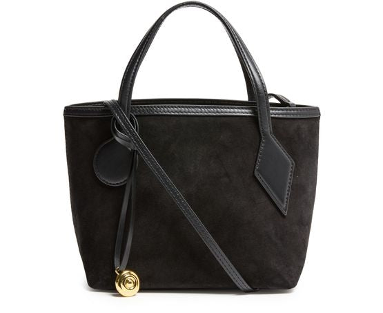 Liffner Sprout micro tote bag in Black — view 1
