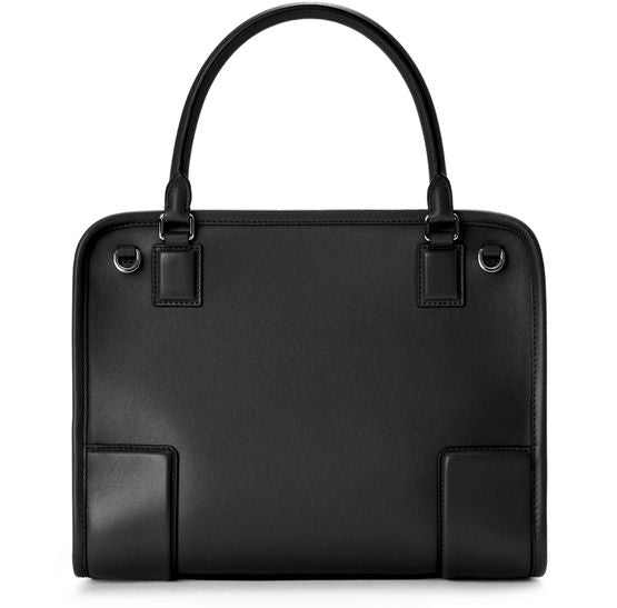Loewe Amazona 180 medium bag in soft calfskin in Black — view 3