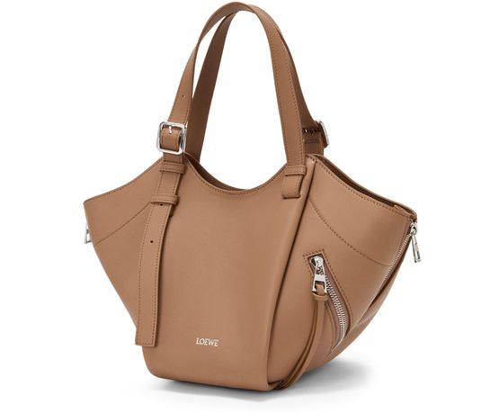 Loewe Hammock Flip bag in Mocha — view 2