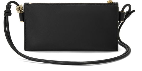 Loewe Joya pouch in nappa calfskin in Black — view 3