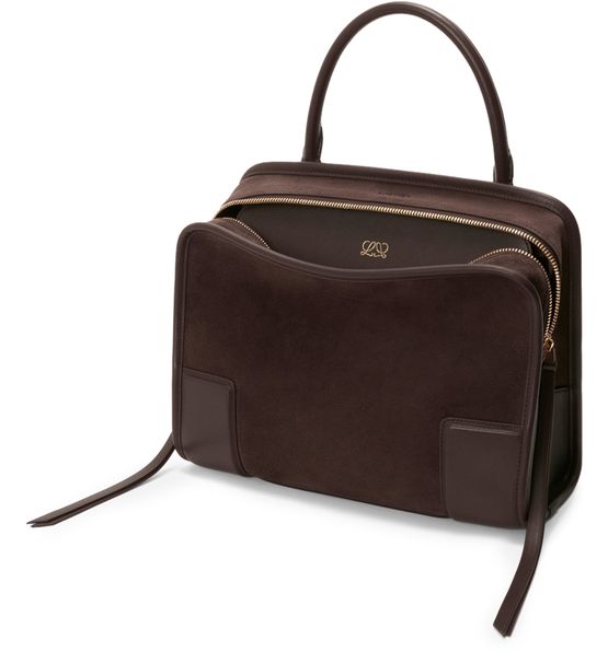 Loewe Medium Amazona 180 Bag in Dark Chestnut — view 2