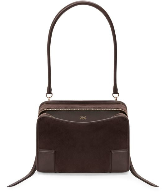 Loewe Medium Amazona 180 Bag in Dark Chestnut — view 4