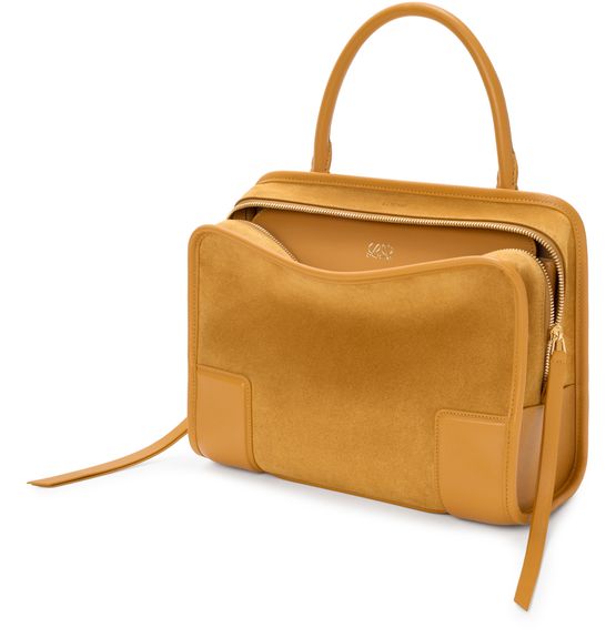 Loewe Medium Amazona 180 bag in Ochre — view 2