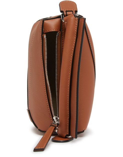 Loewe Mini Puzzle Edge bag in classic calfskin in Tan — view 4
