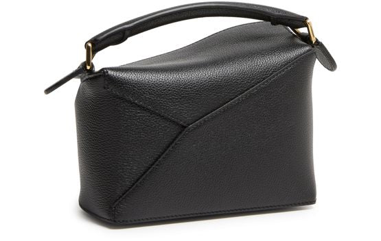 Loewe Puzzle Edge mini bag in Black — view 2