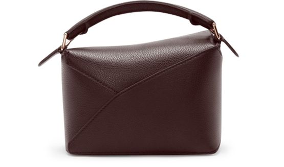 Loewe Puzzle Edge mini bag in Dark Brownie — view 3
