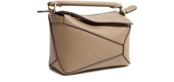 Loewe Puzzle Edge mini bag in Taupe — view 2