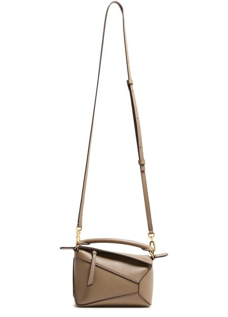 Loewe Puzzle Edge mini bag in Taupe — view 4