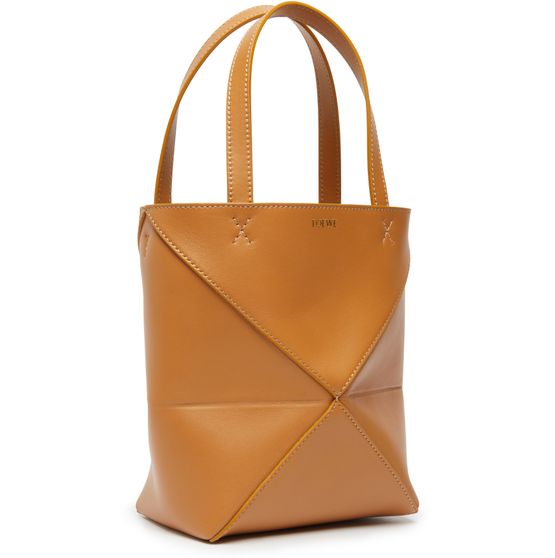 Loewe Puzzle mini tote bag in Warm Desert — view 2