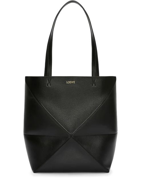 Loewe Puzzle tote bag in Black — view 1
