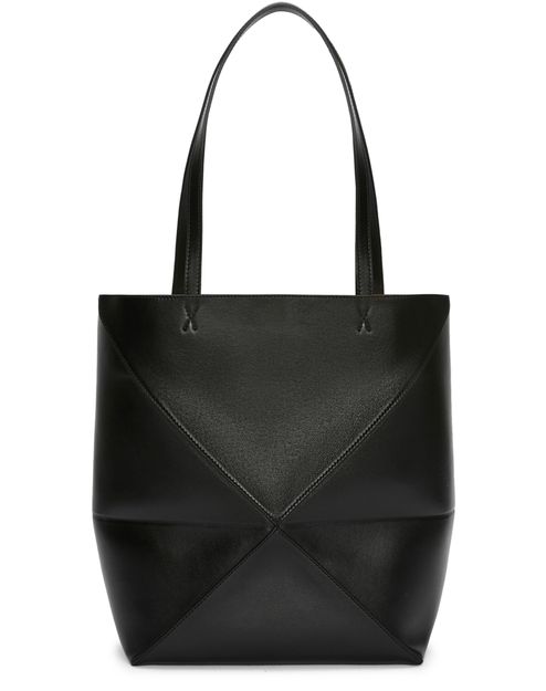 Loewe Puzzle tote bag in Black — view 3