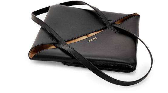 Loewe Puzzle tote bag in Black — view 4