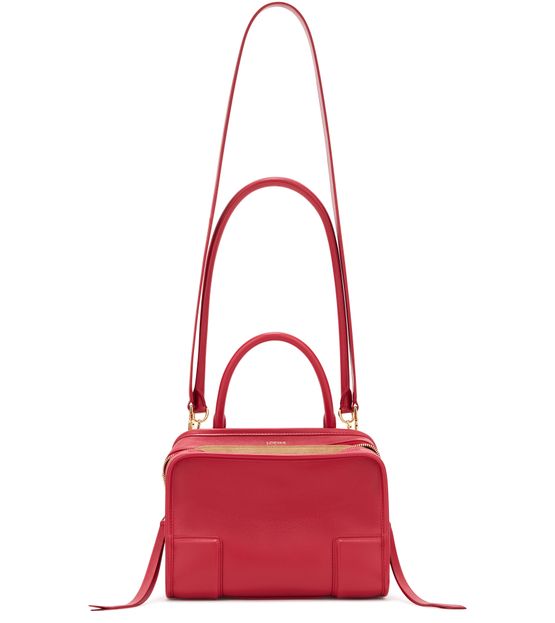 Loewe Small Amazona 180 bag in soft calfskin in Carmine Red — view 4