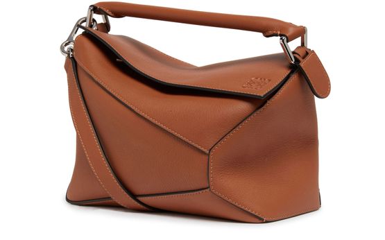 Loewe Small Puzzle Edge bag in Tan — view 1