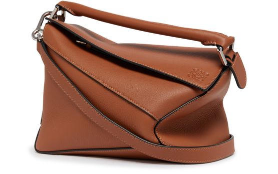 Loewe Small Puzzle Edge bag in Tan — view 2