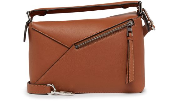 Loewe Small Puzzle Edge bag in Tan — view 3