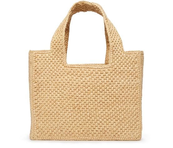 Loewe Small tote bag with logo in Natural — view 3