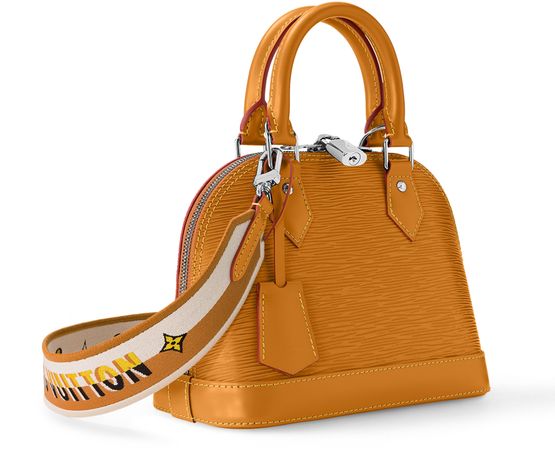 Louis Vuitton Alma BB in Camel — view 2