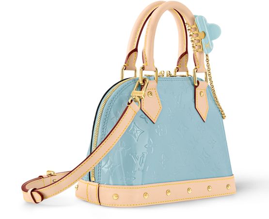 Louis Vuitton Alma BB in Turquoise — view 2
