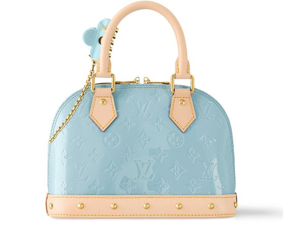 Louis Vuitton Alma BB in Turquoise — view 3