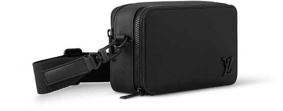 Louis Vuitton Alpha Wearable Wallet in Black — view 2