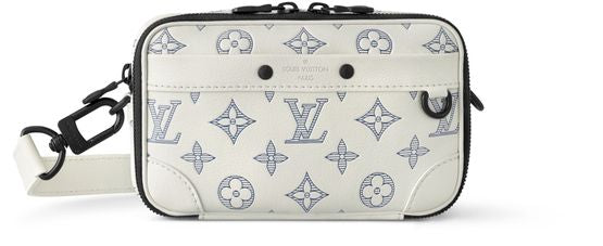 Louis Vuitton Alpha Wearable Wallet in White — view 1