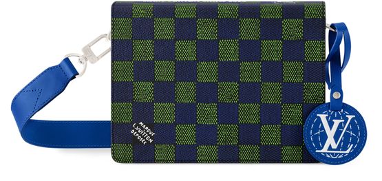 Louis Vuitton Book Messenger in Dark Blue — view 1