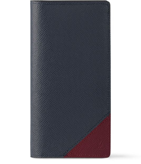 Louis Vuitton Brazza Wallet in Bleu — view 1