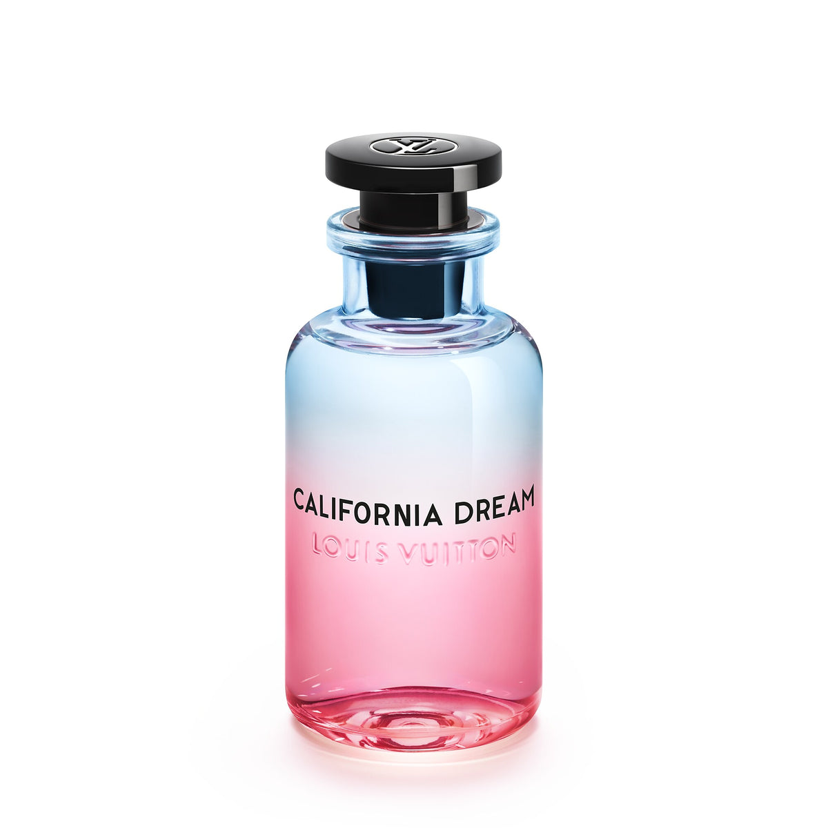 Louis Vuitton California Dream Eau de Parfum 100ml bottle on white background