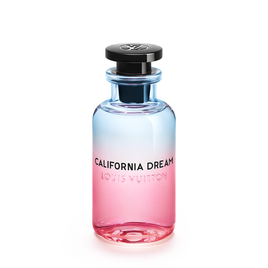 Louis Vuitton California Dream Eau de Parfum 100ml bottle on white background
