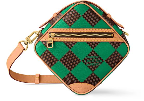 Louis Vuitton Chess Messenger in Green — view 1