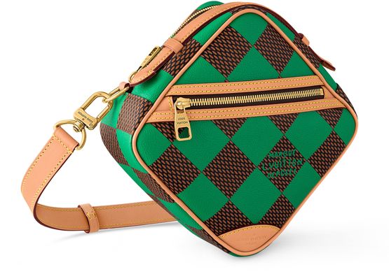 Louis Vuitton Chess Messenger in Green — view 2