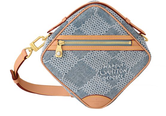 Louis Vuitton Chess Messenger in Turquoise — view 1