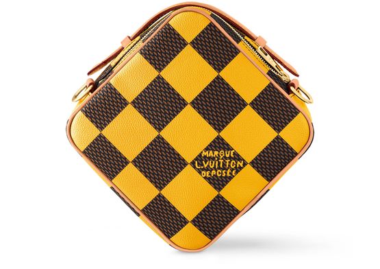 Louis Vuitton Chess Messenger in Yellow — view 3